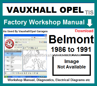 Vauxhall Belmont Workshop Repair Manual